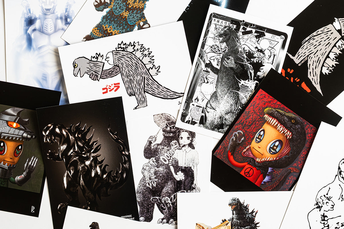 Godzilla THE ART Exhibit Merchandise Now on Sale at Godzilla Store US