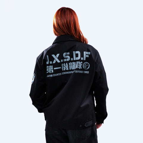 Godzilla JXSDF Black Jacket