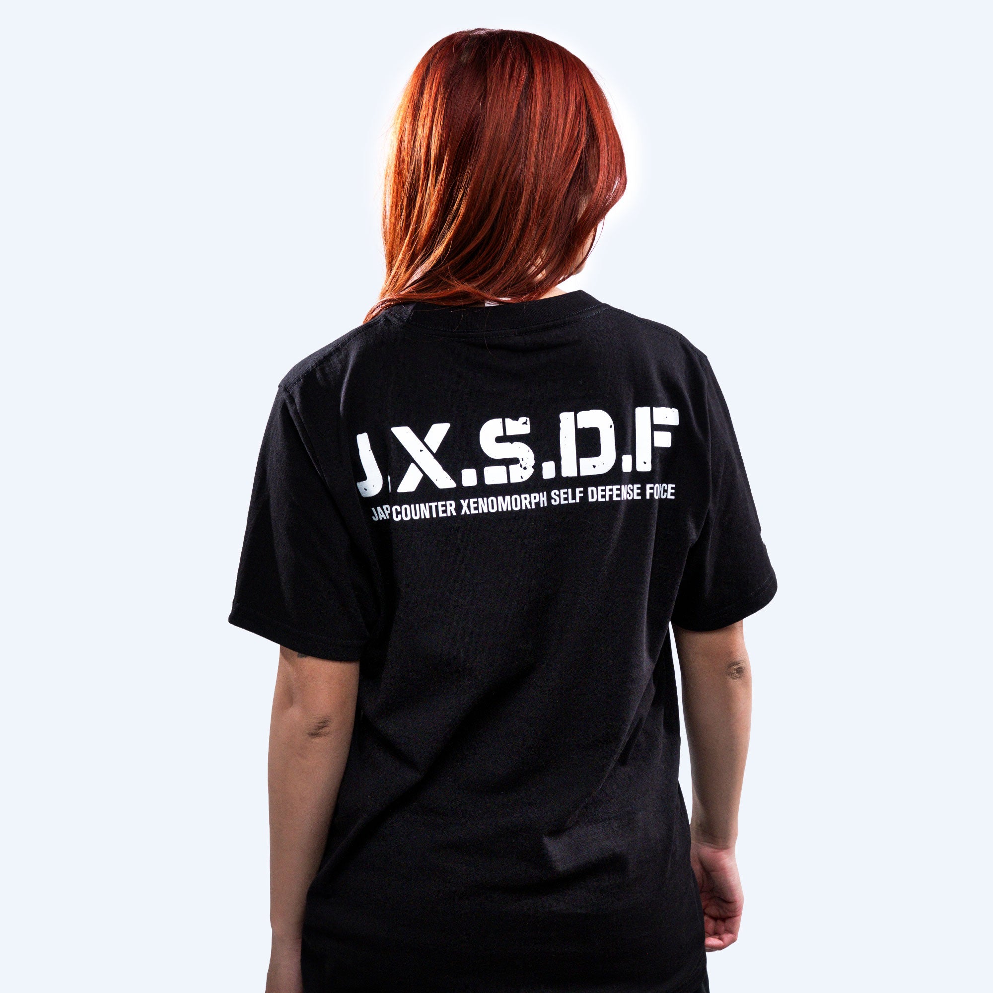 Godzilla JXSDF Black T-Shirt