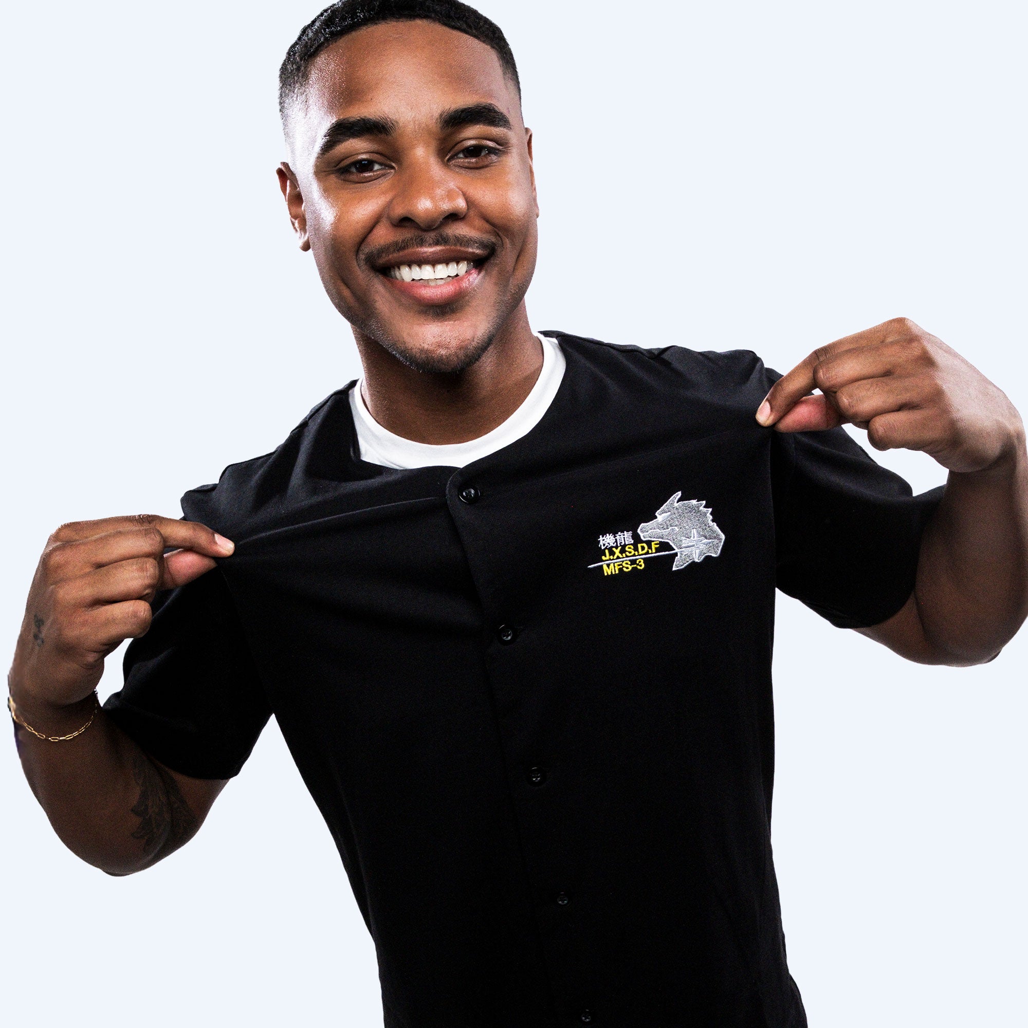 Godzilla JXSDF Black Jersey