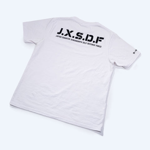 Godzilla JXSDF White T-Shirt