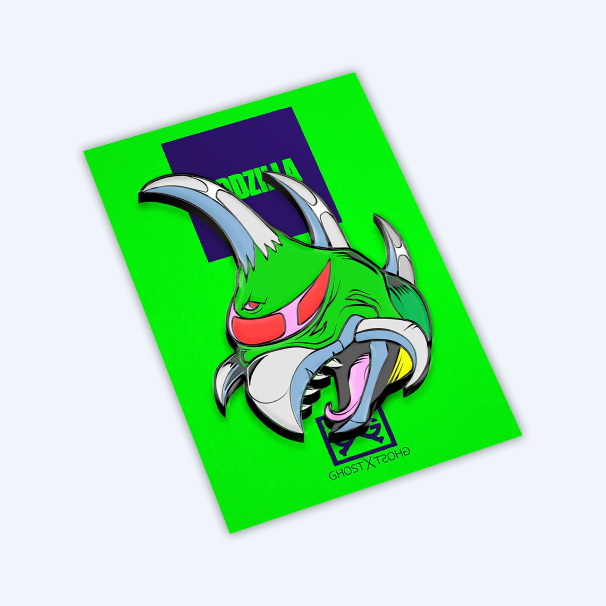 Gigan Head Soft Enamel Pin Godzilla