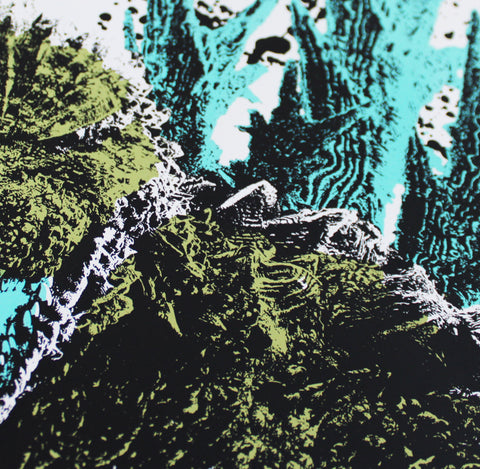 Godzilla Minus One Screen-Printed Glow Poster
