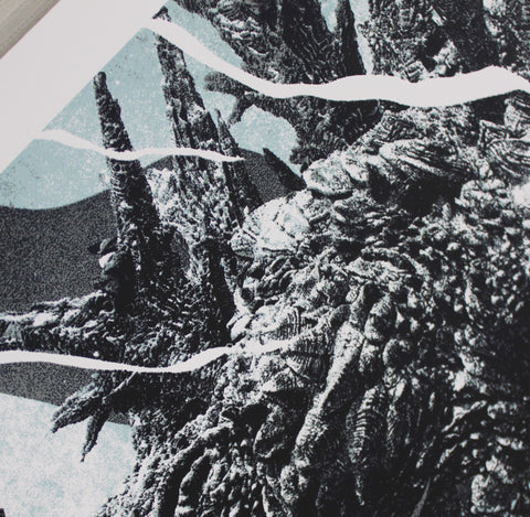 Godzilla Minus One/Minus Color Screen-Printed Poster