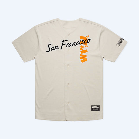 Godzilla Baseball Collection: 70th Anniversary San Francisco Jersey