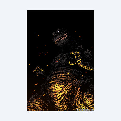 Godzilla: 70th Anniversary Comic Cover LARGE Sticker Pack