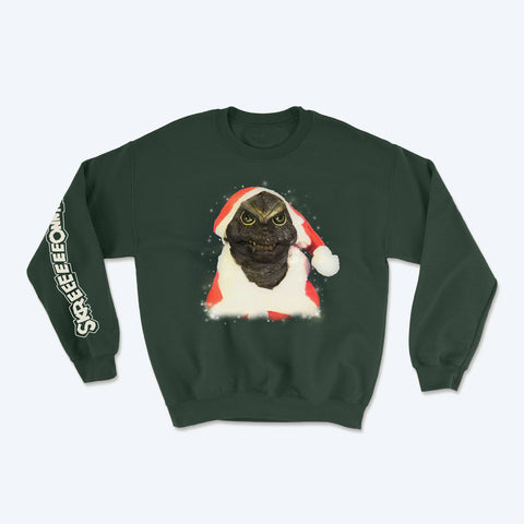 Godziban Skreeeeeeeonnk Green Crewneck Sweatshirt