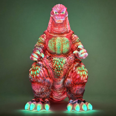 Spiral Studio - TYGtoy x KaijuCanvas Godzilla 1995 Second Term Coloring Glow in the Dark