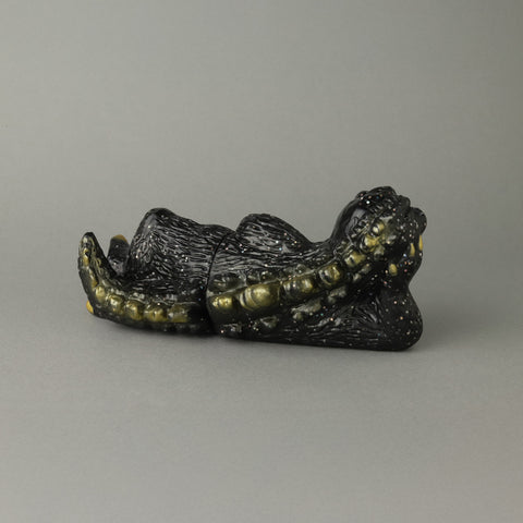 Medicom Sleeping Godzilla Black Multi Glitter Color Sofubi 