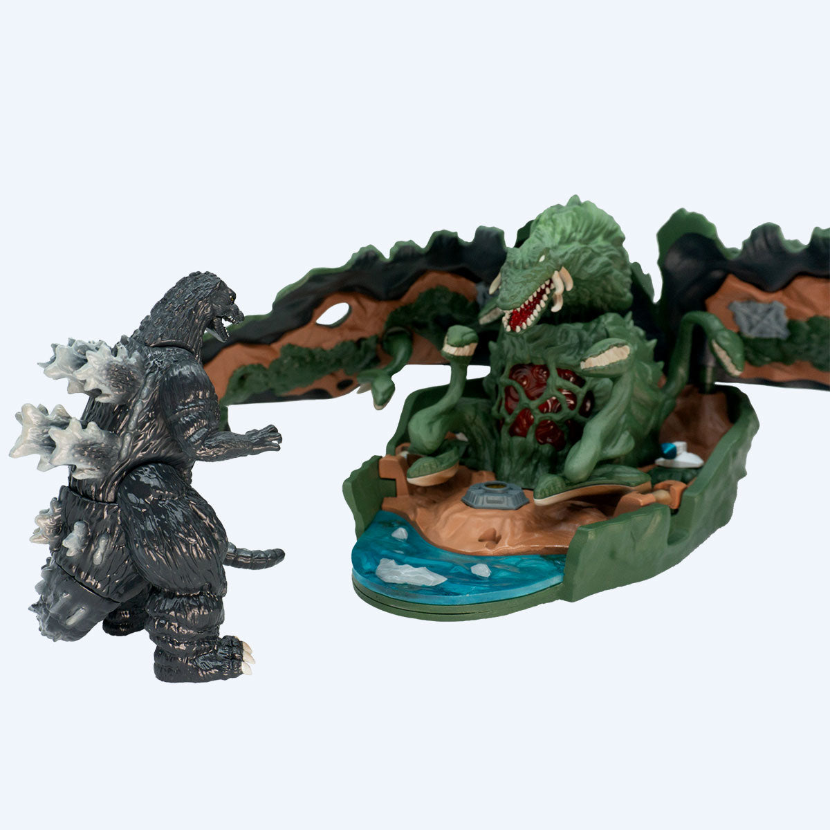 GODZILLA vs BIOLLANTE セット PeariA Godzilla vs. Biollante Pocket Toy Set