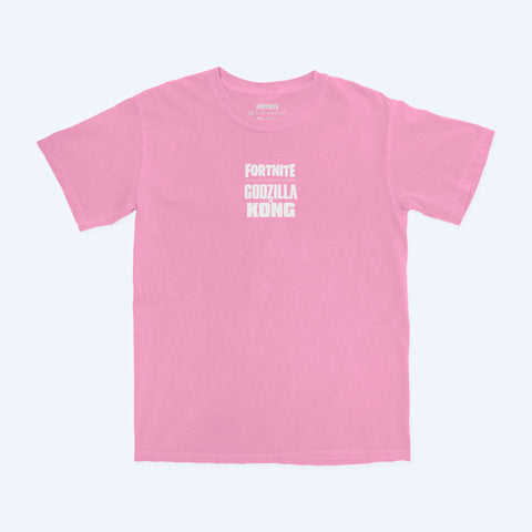 Fortnite Godzilla x Kong Pink T-Shirt