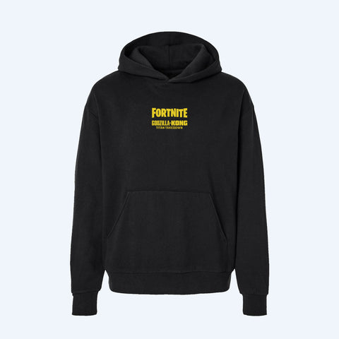 Fortnite Godzilla x Kong Black Hoodie