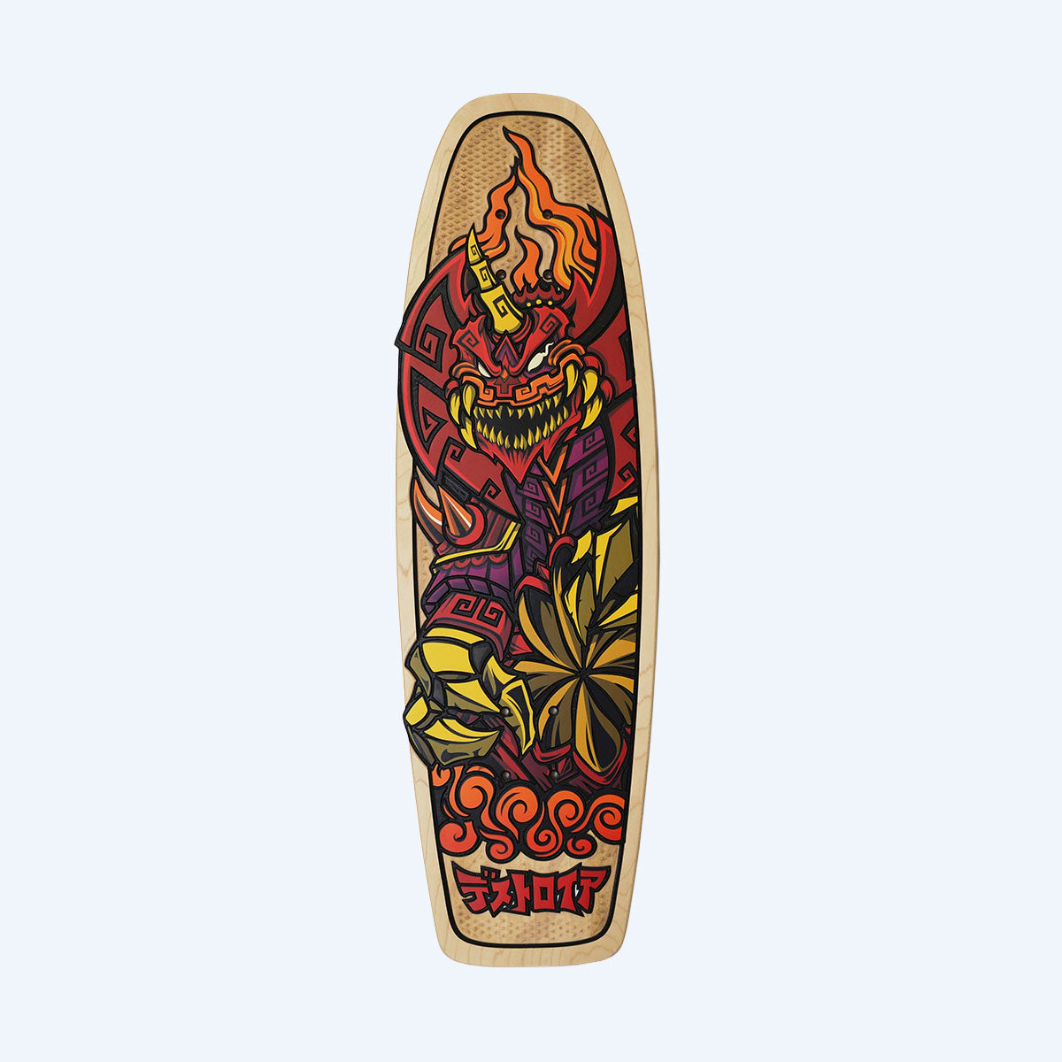 Urban Aztec Destoroyah Skateboard Deck: Collectors Edition – Godzilla