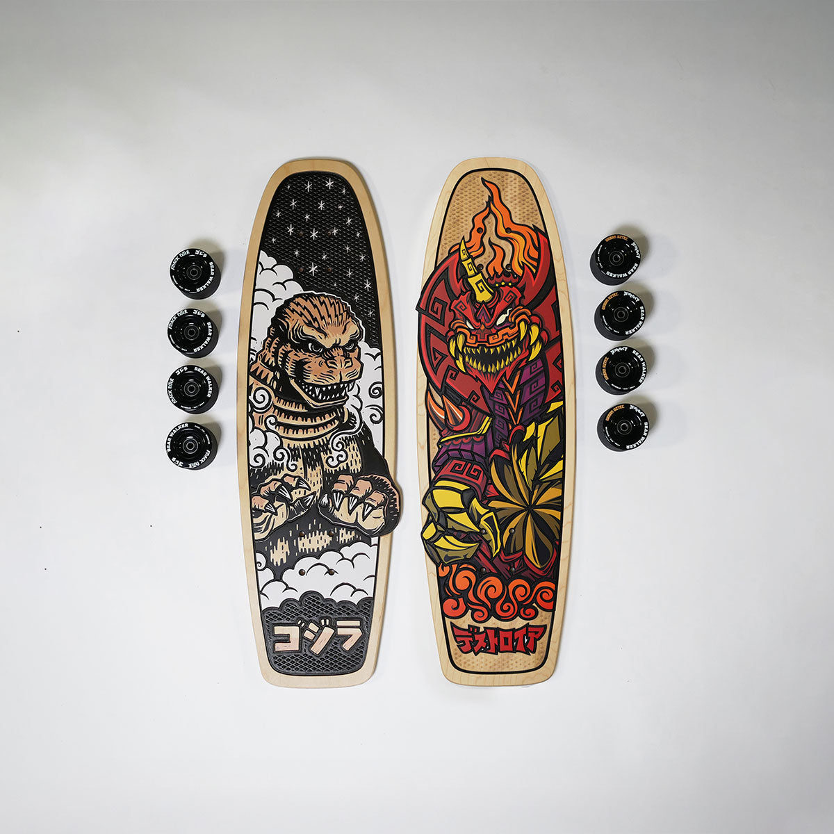 Urban Aztec Destoroyah Skateboard Deck: Collectors Edition – Godzilla