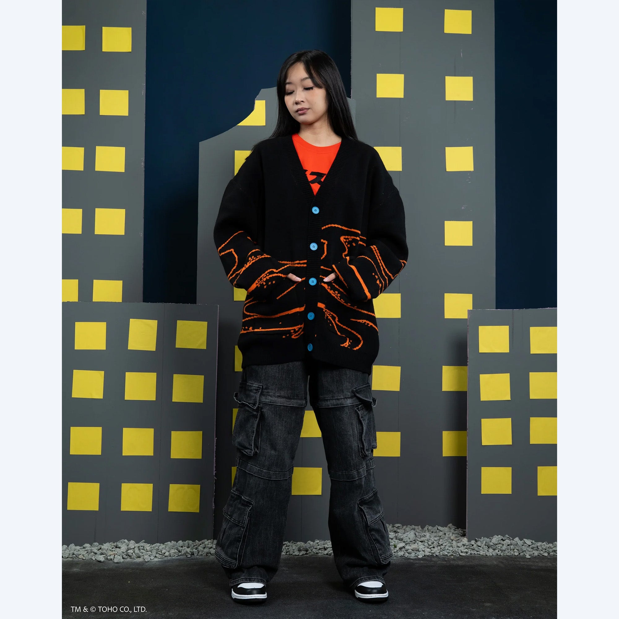 Queen of the Monsters Cardigan – Godzilla