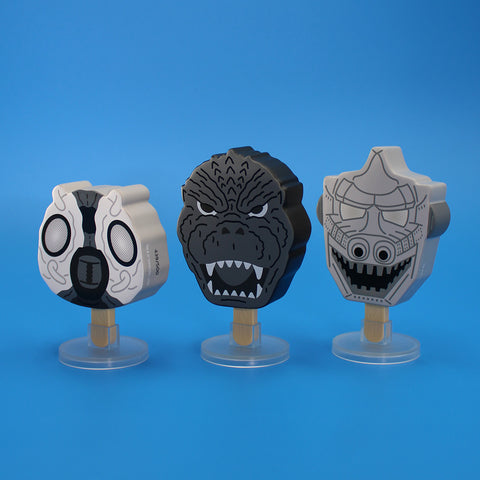 Godzilla x Frozen Culture Black and White Figure Set