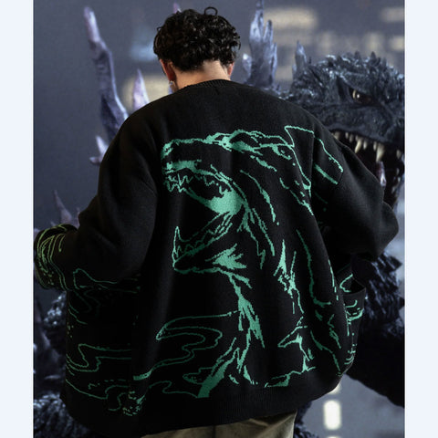 King of the Monsters Cardigan – Godzilla