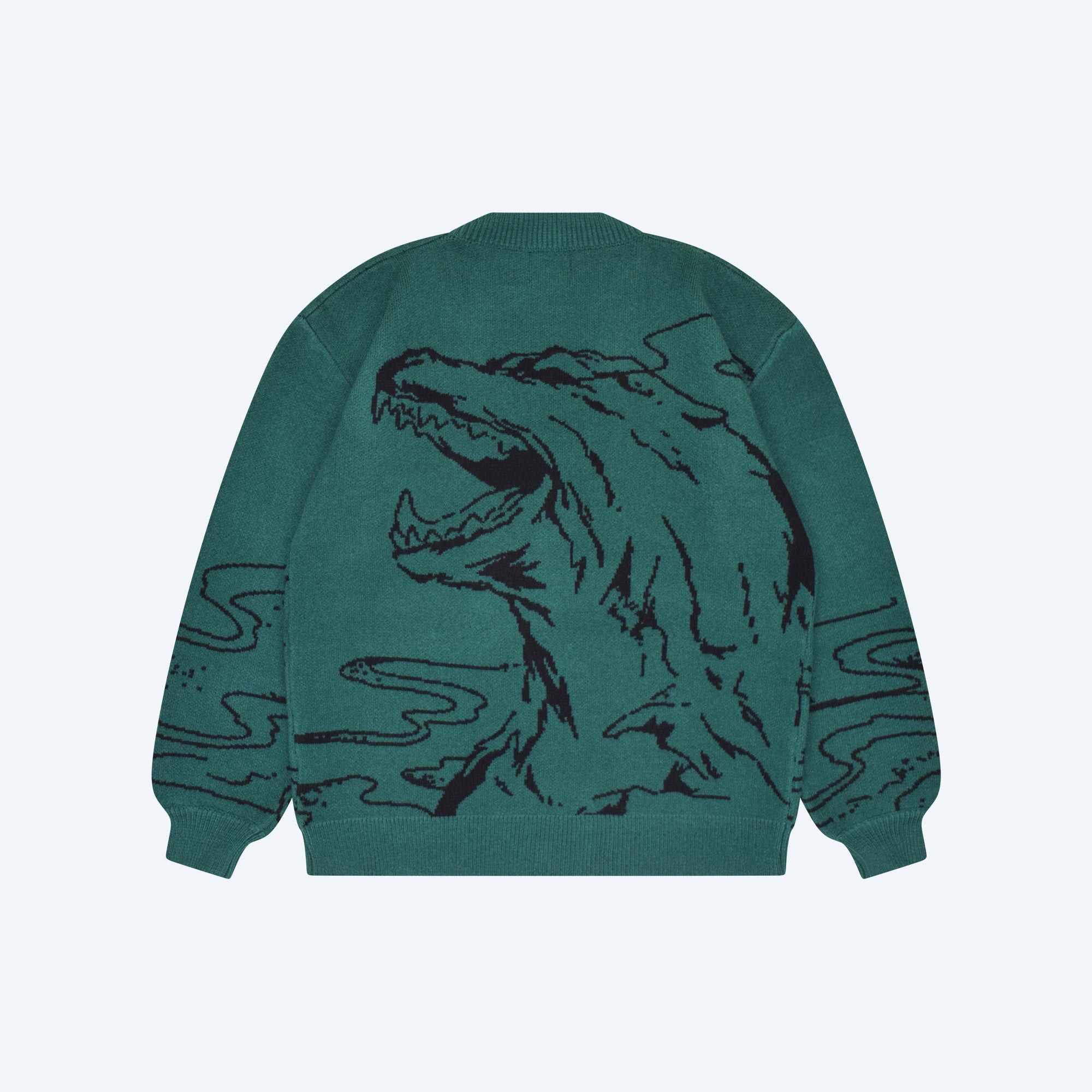 Attack Cardigan - Godzilla Variant