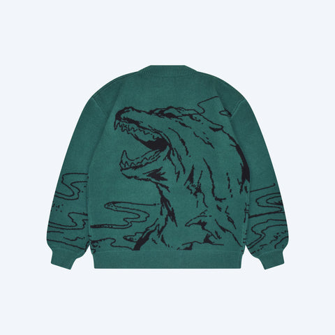Attack Cardigan - Godzilla Variant
