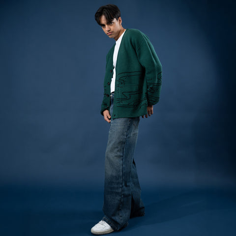 Attack Cardigan - Godzilla Variant