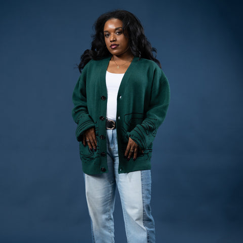 Attack Cardigan - Godzilla Variant