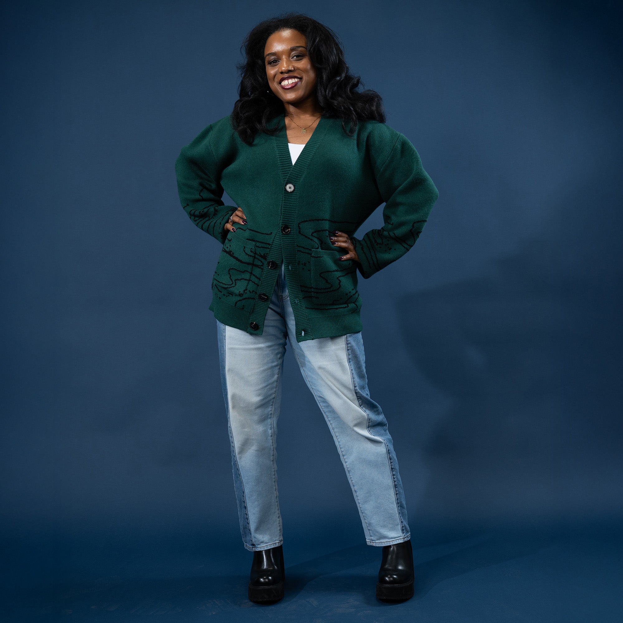 Attack Cardigan - Godzilla Variant