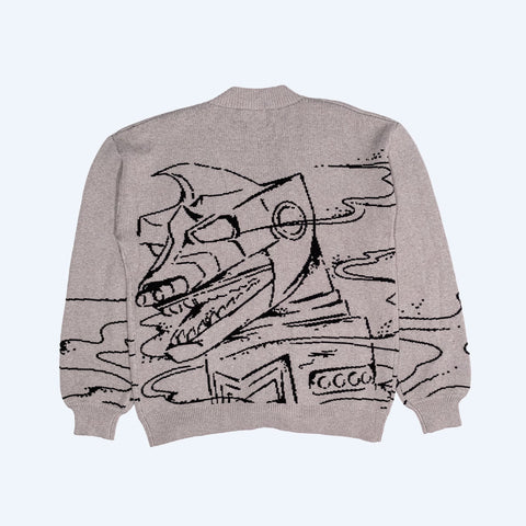 Attack Cardigan - Mechagodzilla Variant