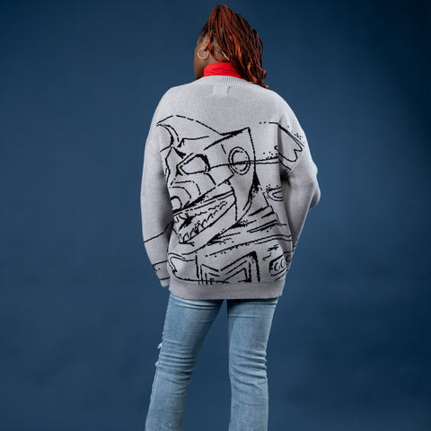 Attack Cardigan - Mechagodzilla Variant