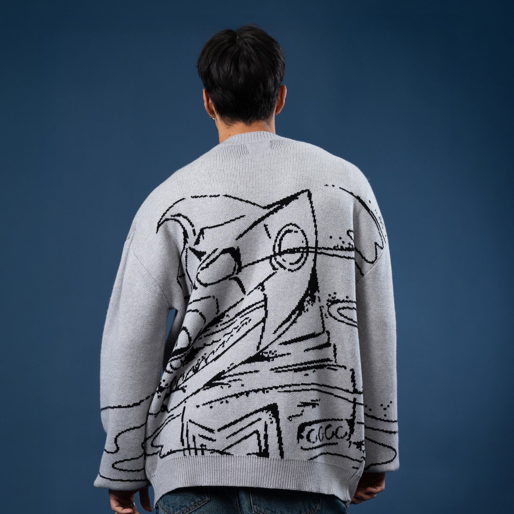 トップス GRANCY DestructionDesign BigCardigan Attack Cardigan - Mechagodzilla Variant – Godzilla