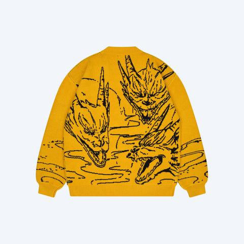 Attack Cardigan - King Ghidorah Variant
