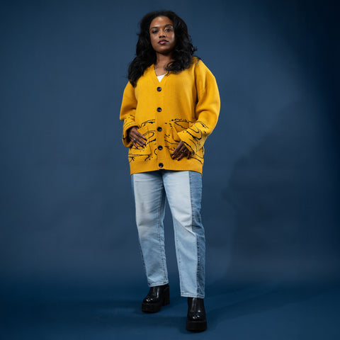 Attack Cardigan - King Ghidorah Variant