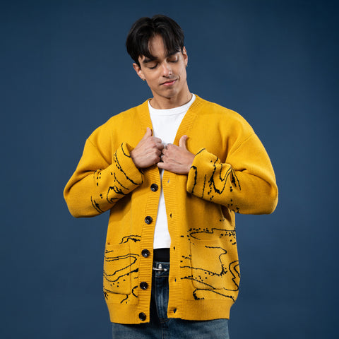 Attack Cardigan - King Ghidorah Variant