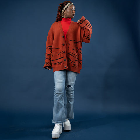 Attack Cardigan - Mothra Variant