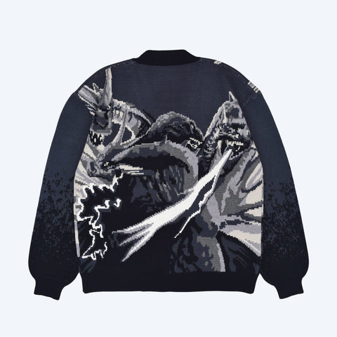 Godzilla x Steady Hands Godzilla vs. King Ghidorah Knit Cardigan