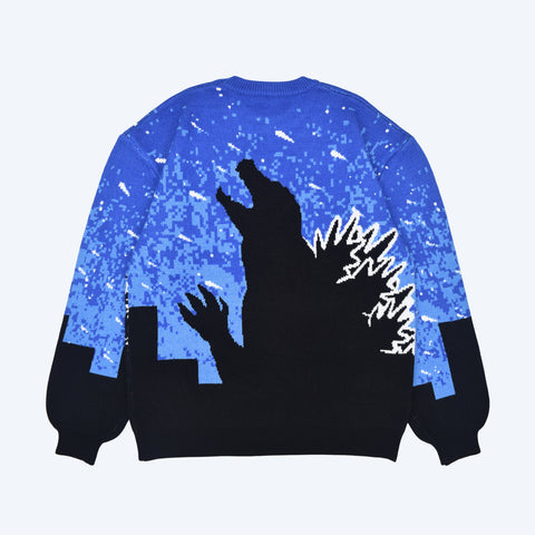 Godzilla x Steady Hands Godzilla Silhouette Knit Cardigan