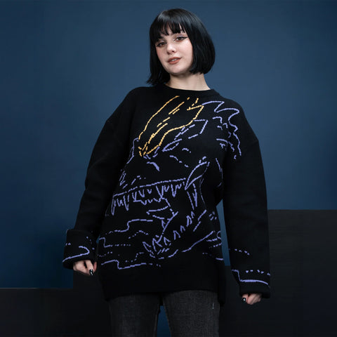 SpaceGodzilla Sweater