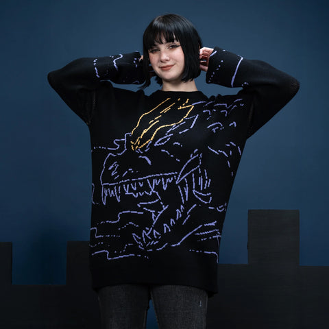 SpaceGodzilla Sweater