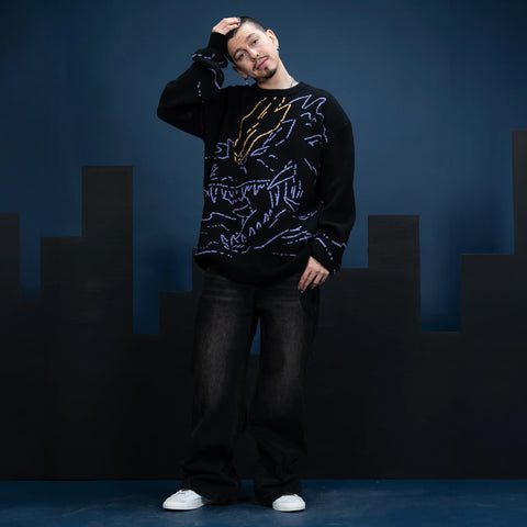 SpaceGodzilla Sweater