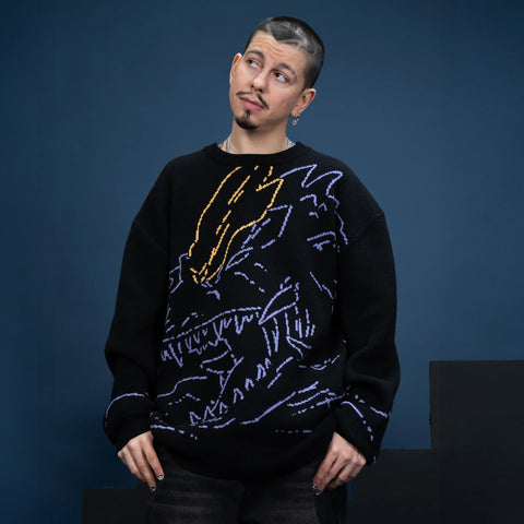 SpaceGodzilla Sweater