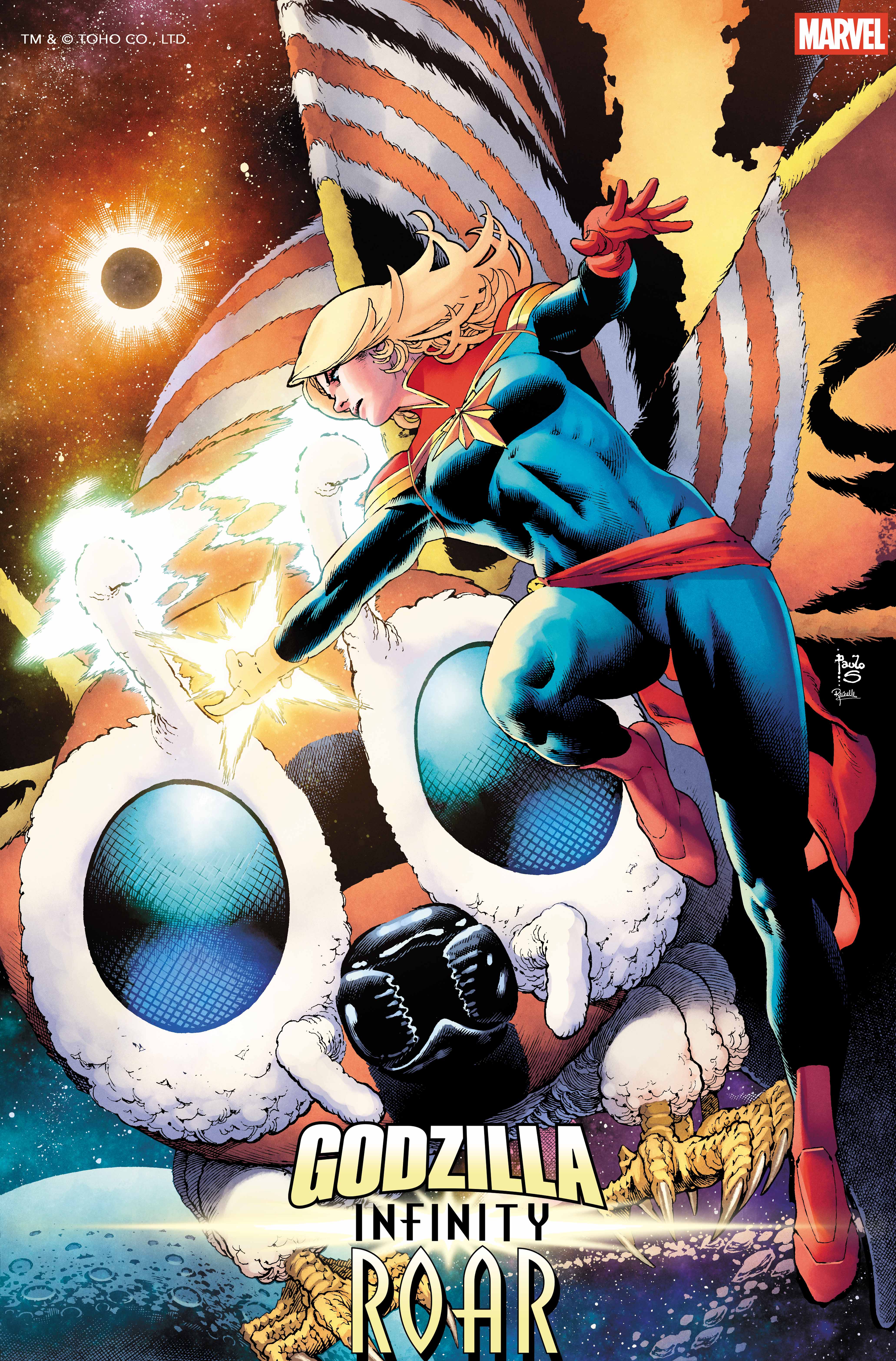 Marvel Unveils New Cosmic Variant Covers for Godzilla: Infinity Roar