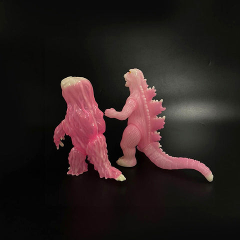 Marusan Godzilla & Hedorah Sweets Pink Set (with tadpole)