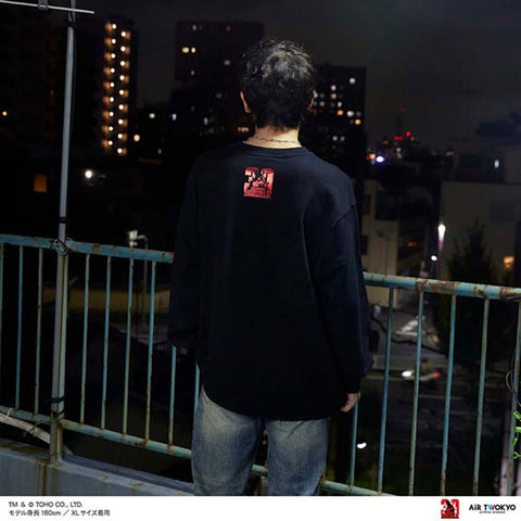 Godzilla vs. Destoroyah 30th Anniversary Scene Illustration Sweatshirt 3 (Godzilla & Destoroyah)