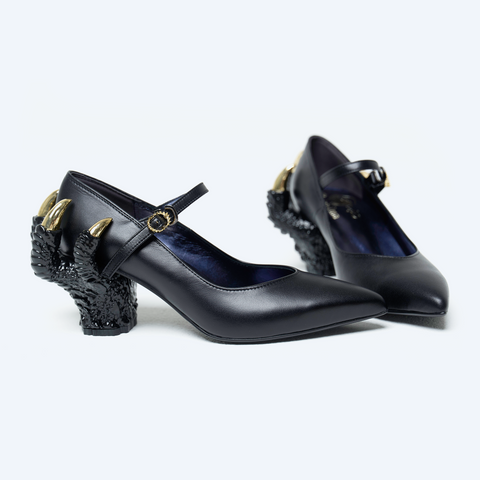 ha | za | ma Heeled Pumps of Destiny King of Monsters Version