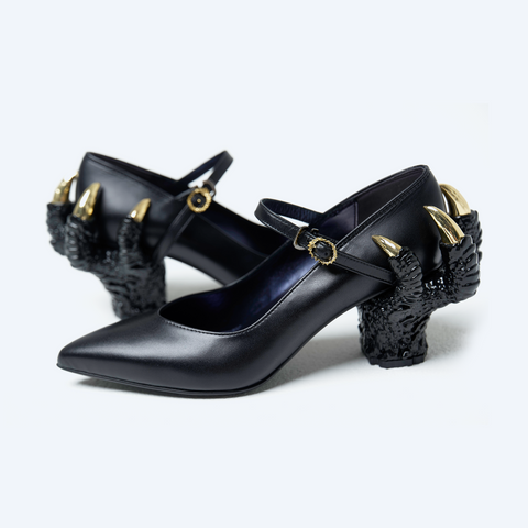 ha | za | ma Heeled Pumps of Destiny King of Monsters Version