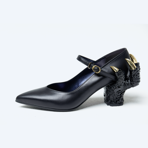 ha | za | ma Heeled Pumps of Destiny King of Monsters Version