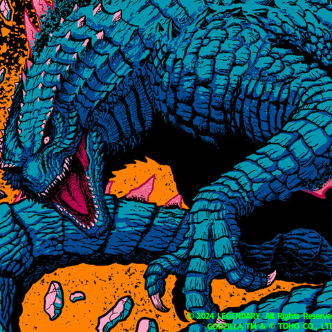 Godzilla x Kong: The New Empire Godzilla Metalcropolis T-Shirt