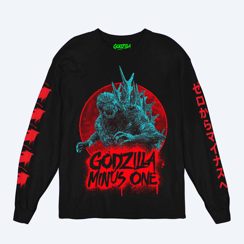 Godzilla Minus One - Zero to Minus Long Sleeve T-Shirt