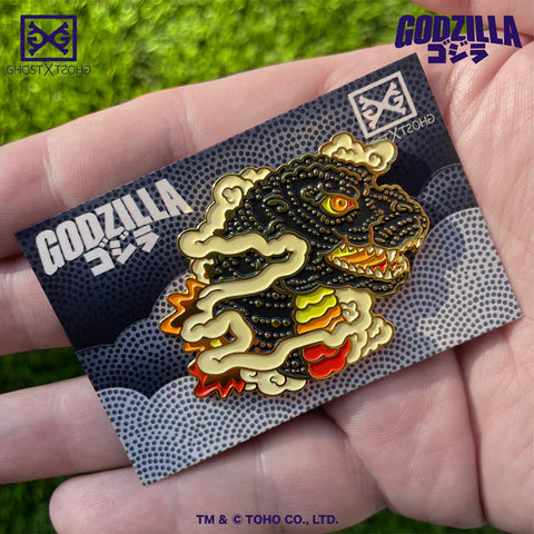 Godzilla Pin by Sam Wolfe Connelly