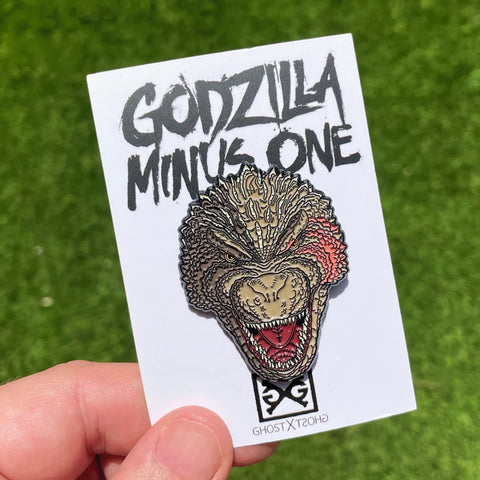 Godzilla Minus One Head Soft Enamel Pin