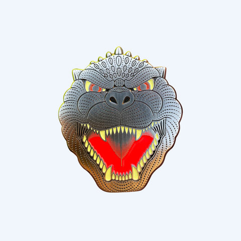 Godzilla Enamel Pin by Bruce Yan